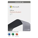 Microsoft Office 2021 | Home & Student | 1 Gerät | 1 Benutzer | PC/Mac | Aktivierungscode per Email