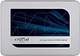 Crucial MX500 2TB CT2000MX500SSD1-bis zu 560 MB/s (3D NAND, SATA, 2,5 Zoll, Internes SSD), Silber